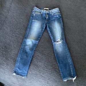 Flying monkey high rise skinny jeans